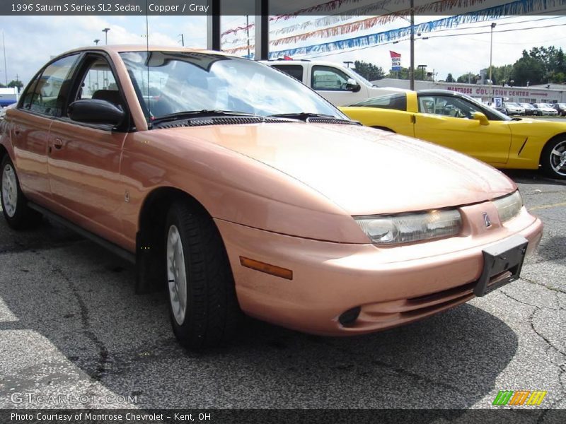Copper / Gray 1996 Saturn S Series SL2 Sedan