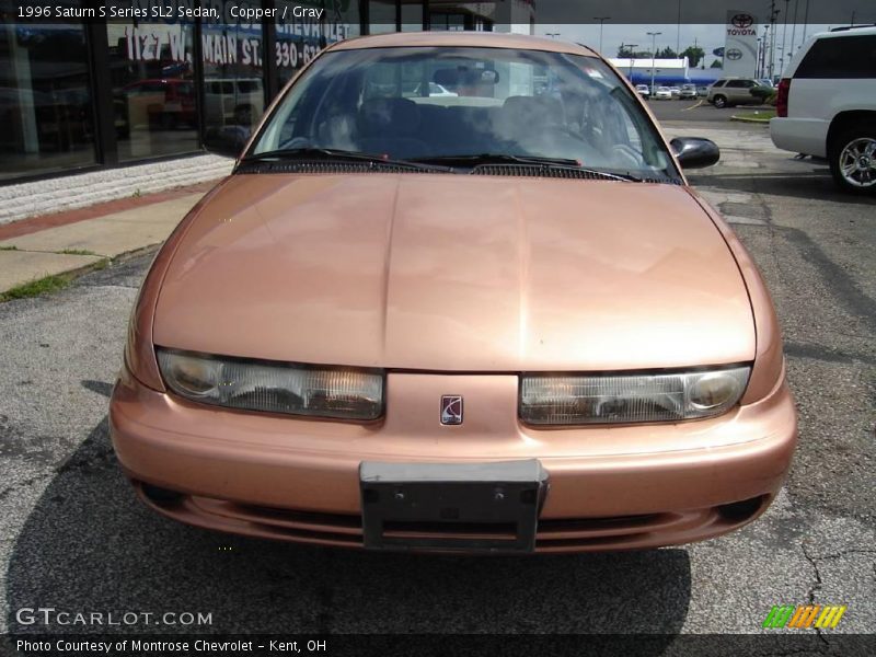 Copper / Gray 1996 Saturn S Series SL2 Sedan