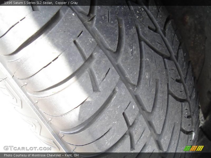 Copper / Gray 1996 Saturn S Series SL2 Sedan