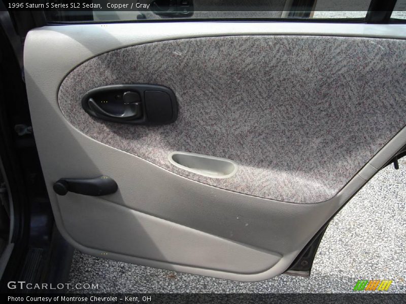 Copper / Gray 1996 Saturn S Series SL2 Sedan