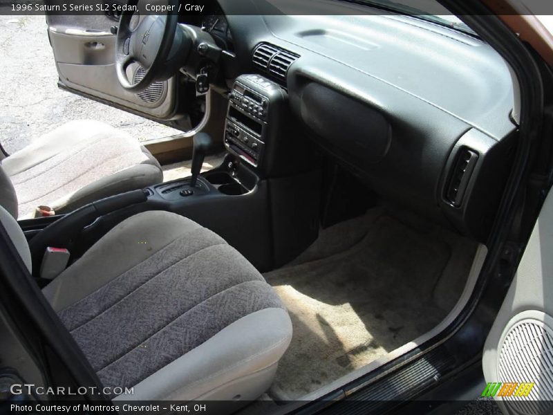 Copper / Gray 1996 Saturn S Series SL2 Sedan