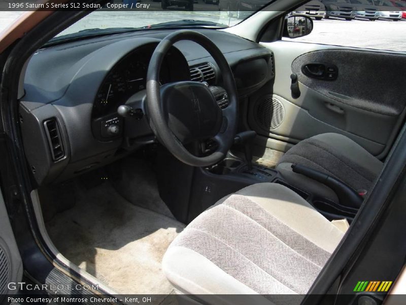 Copper / Gray 1996 Saturn S Series SL2 Sedan