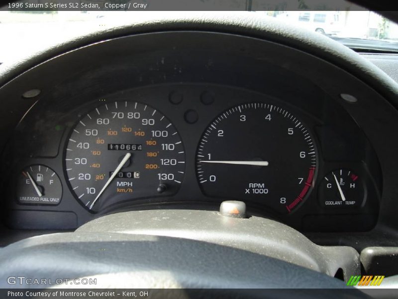 Copper / Gray 1996 Saturn S Series SL2 Sedan