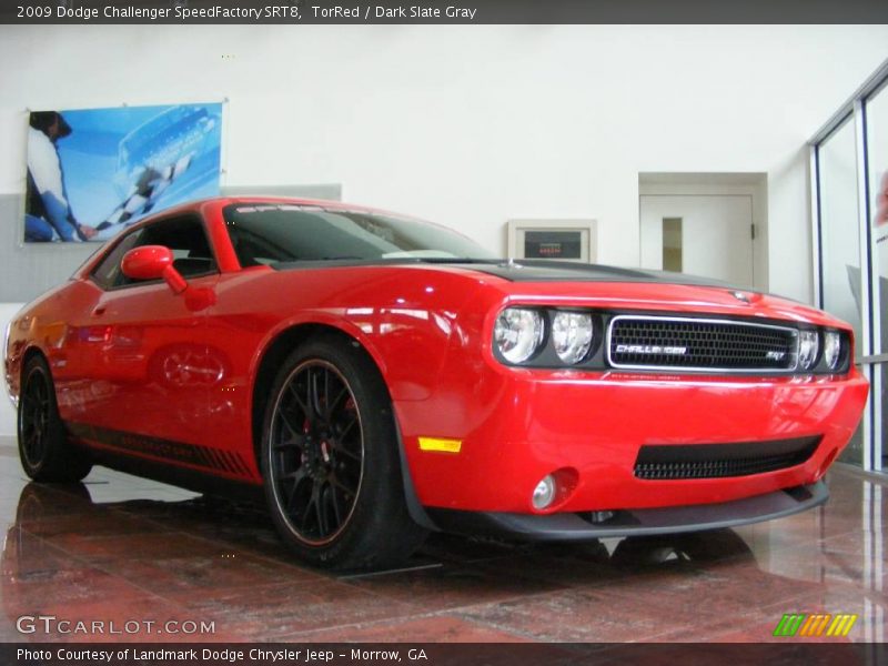 TorRed / Dark Slate Gray 2009 Dodge Challenger SpeedFactory SRT8