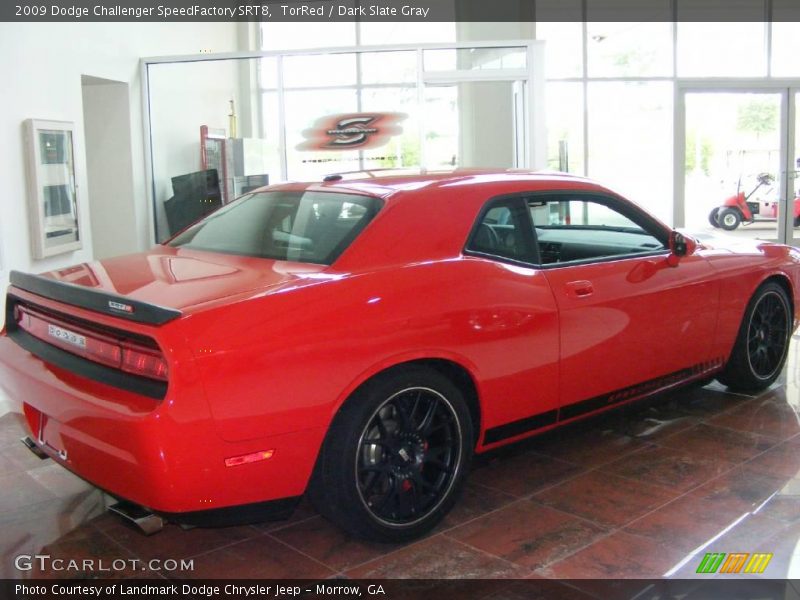TorRed / Dark Slate Gray 2009 Dodge Challenger SpeedFactory SRT8