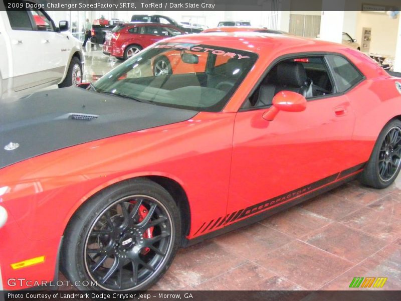 TorRed / Dark Slate Gray 2009 Dodge Challenger SpeedFactory SRT8