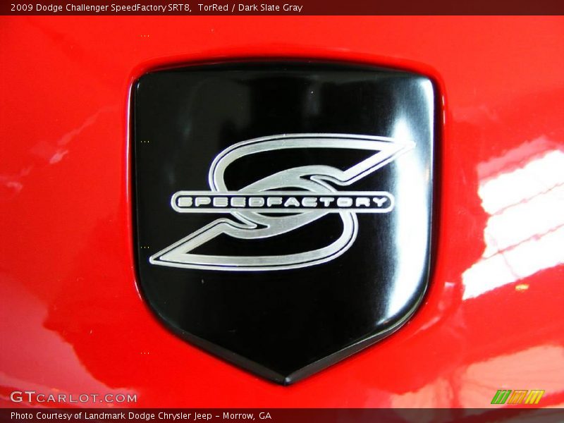 TorRed / Dark Slate Gray 2009 Dodge Challenger SpeedFactory SRT8