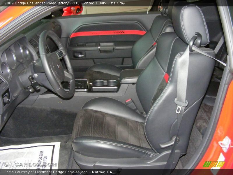 TorRed / Dark Slate Gray 2009 Dodge Challenger SpeedFactory SRT8