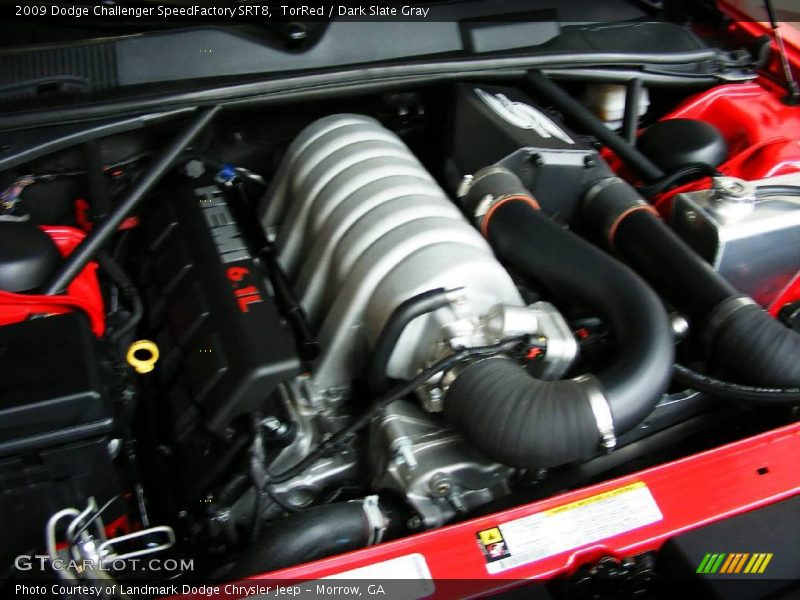 TorRed / Dark Slate Gray 2009 Dodge Challenger SpeedFactory SRT8