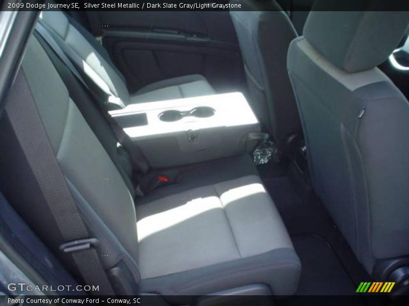 Silver Steel Metallic / Dark Slate Gray/Light Graystone 2009 Dodge Journey SE