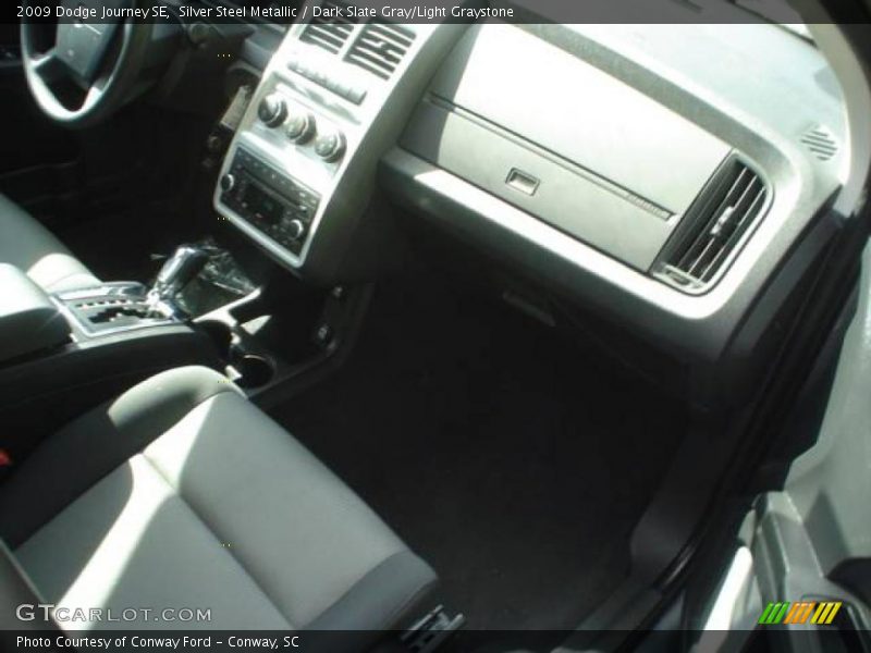 Silver Steel Metallic / Dark Slate Gray/Light Graystone 2009 Dodge Journey SE