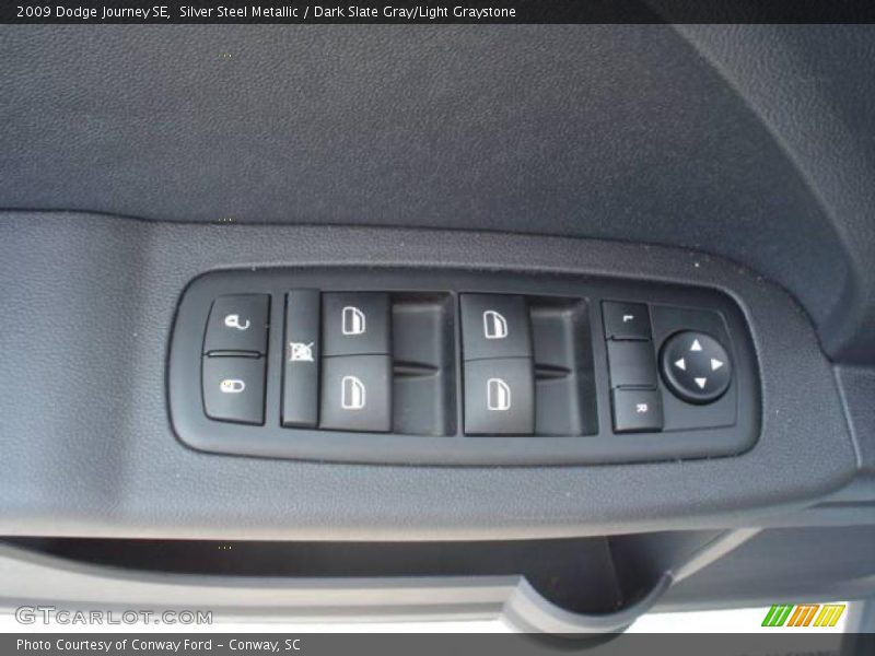 Silver Steel Metallic / Dark Slate Gray/Light Graystone 2009 Dodge Journey SE