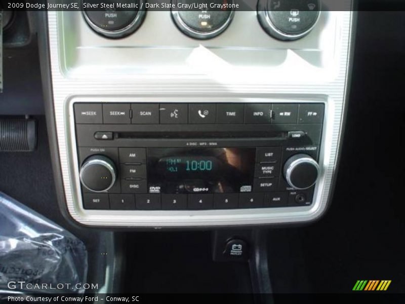 Silver Steel Metallic / Dark Slate Gray/Light Graystone 2009 Dodge Journey SE
