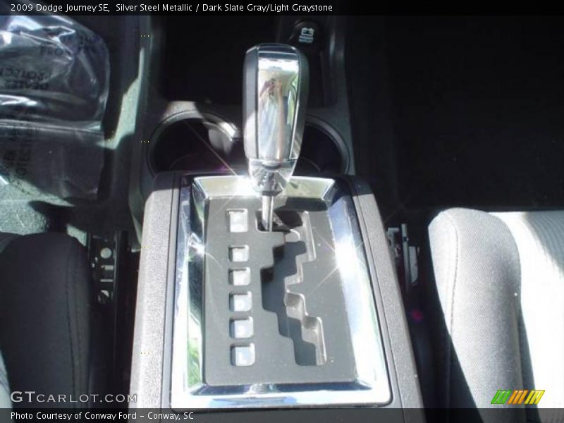 Silver Steel Metallic / Dark Slate Gray/Light Graystone 2009 Dodge Journey SE
