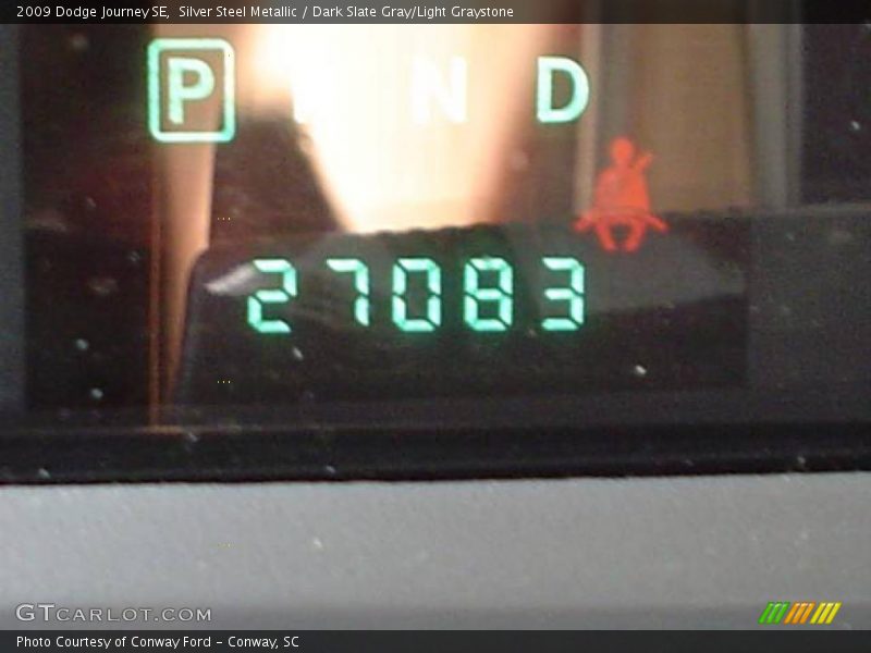 Silver Steel Metallic / Dark Slate Gray/Light Graystone 2009 Dodge Journey SE