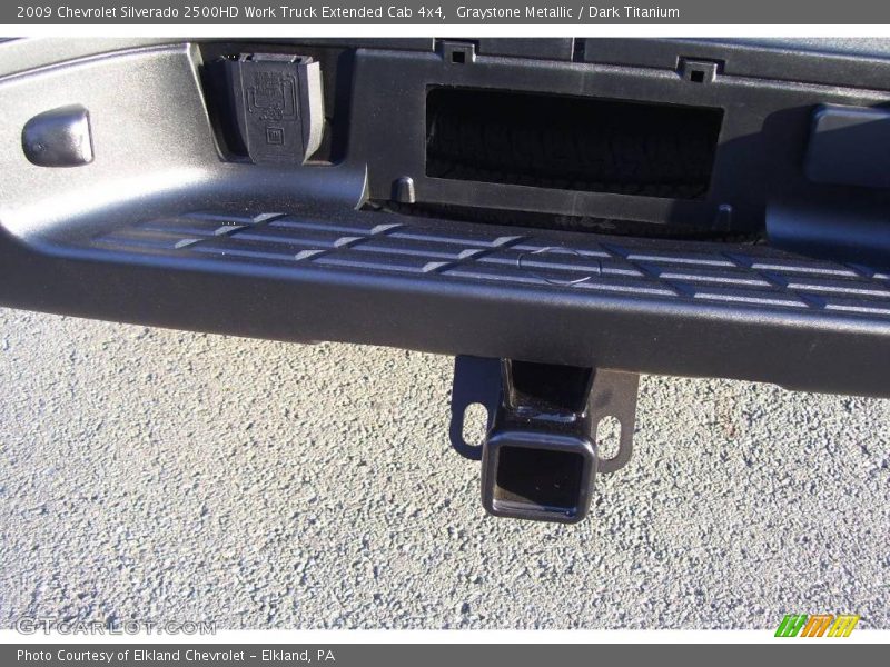 Graystone Metallic / Dark Titanium 2009 Chevrolet Silverado 2500HD Work Truck Extended Cab 4x4