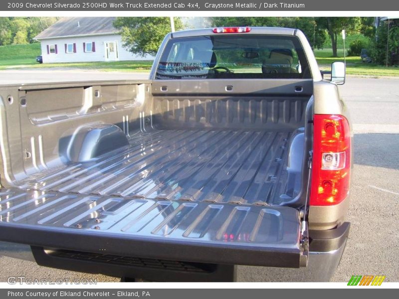 Graystone Metallic / Dark Titanium 2009 Chevrolet Silverado 2500HD Work Truck Extended Cab 4x4