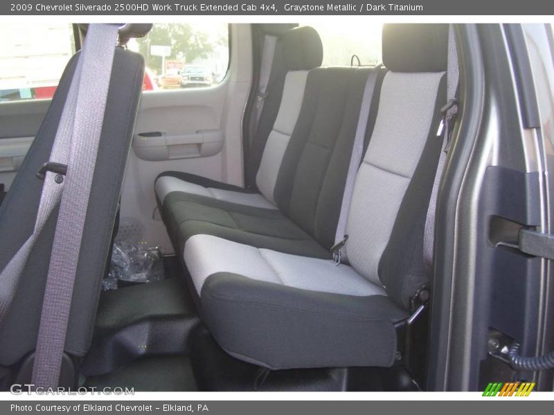 Graystone Metallic / Dark Titanium 2009 Chevrolet Silverado 2500HD Work Truck Extended Cab 4x4