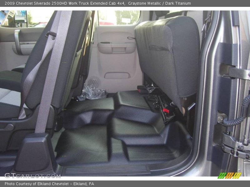 Graystone Metallic / Dark Titanium 2009 Chevrolet Silverado 2500HD Work Truck Extended Cab 4x4