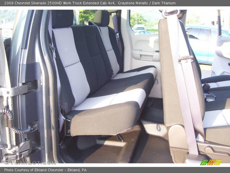 Graystone Metallic / Dark Titanium 2009 Chevrolet Silverado 2500HD Work Truck Extended Cab 4x4