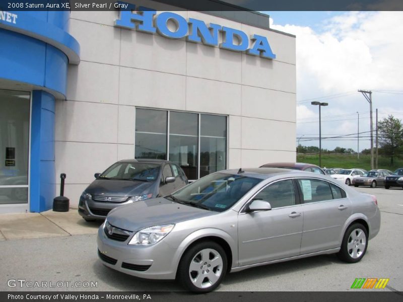 Silver Pearl / Gray 2008 Saturn Aura XE