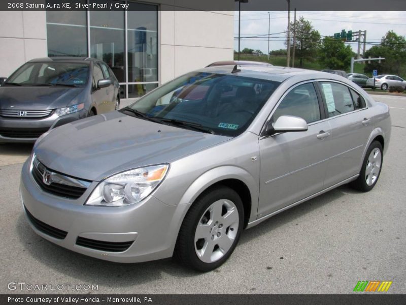 Silver Pearl / Gray 2008 Saturn Aura XE