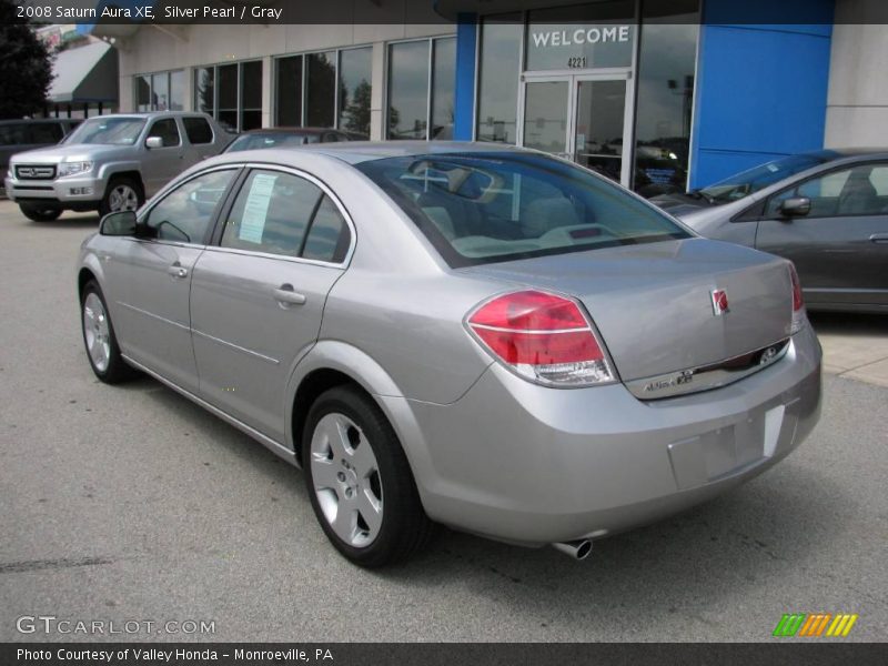 Silver Pearl / Gray 2008 Saturn Aura XE