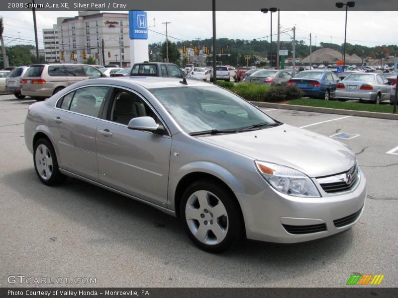 Silver Pearl / Gray 2008 Saturn Aura XE