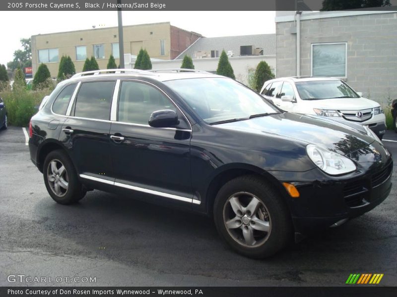 Black / Havanna/Sand Beige 2005 Porsche Cayenne S