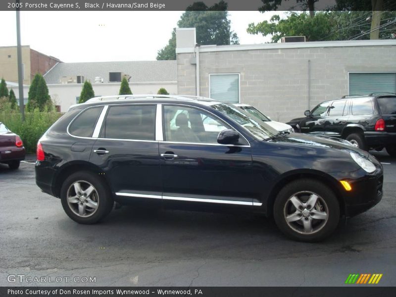 Black / Havanna/Sand Beige 2005 Porsche Cayenne S