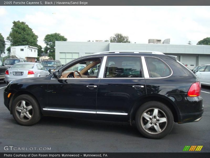 Black / Havanna/Sand Beige 2005 Porsche Cayenne S