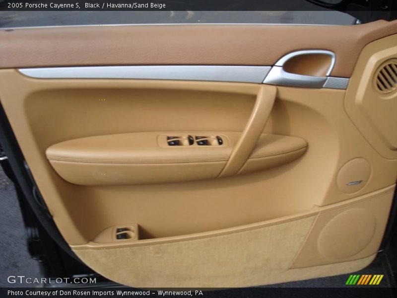 Black / Havanna/Sand Beige 2005 Porsche Cayenne S