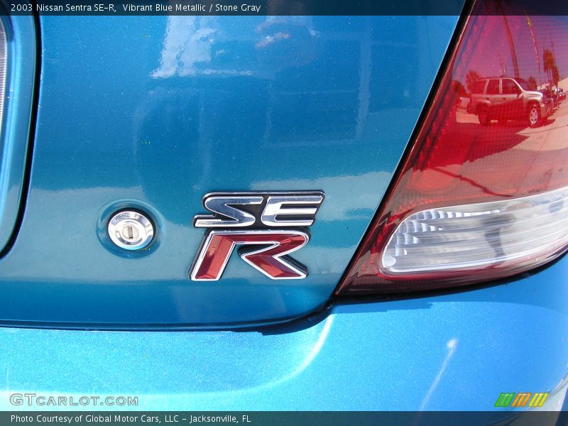 Vibrant Blue Metallic / Stone Gray 2003 Nissan Sentra SE-R