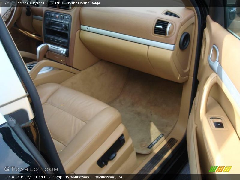 Black / Havanna/Sand Beige 2005 Porsche Cayenne S