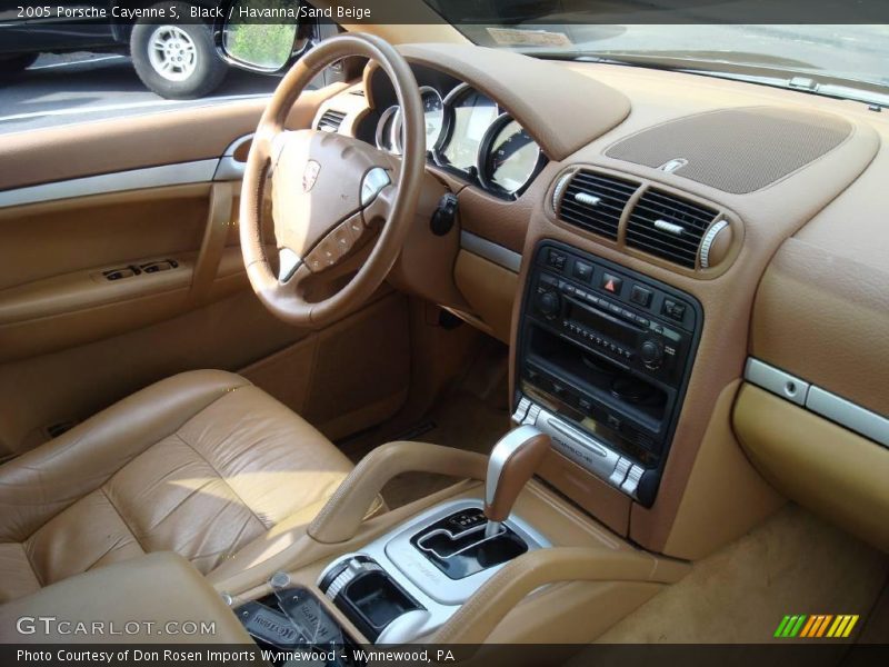 Black / Havanna/Sand Beige 2005 Porsche Cayenne S