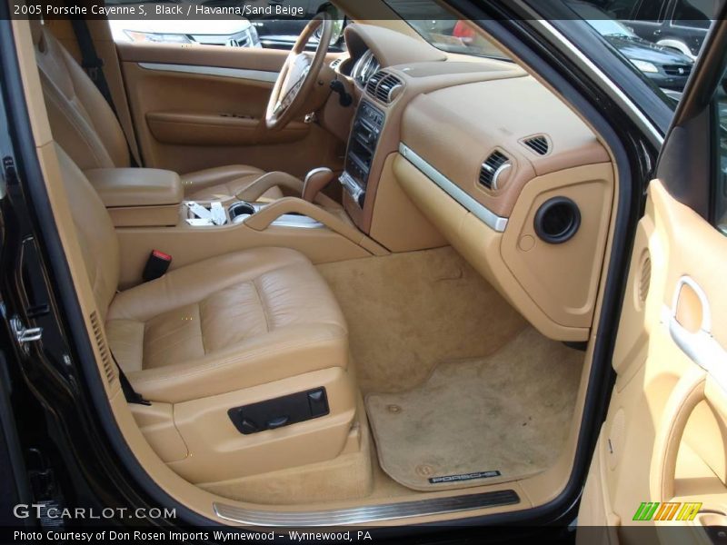 Black / Havanna/Sand Beige 2005 Porsche Cayenne S