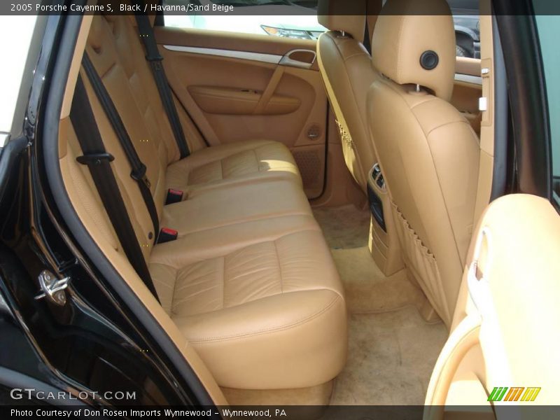 Black / Havanna/Sand Beige 2005 Porsche Cayenne S