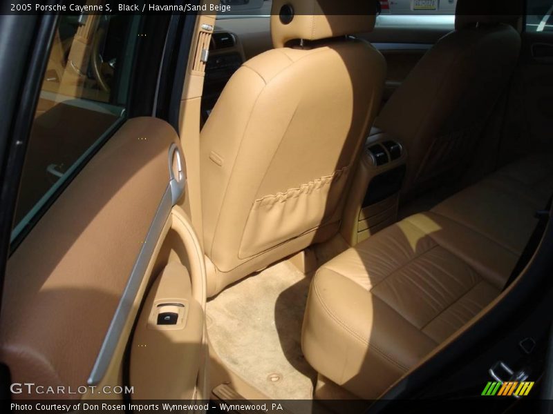 Black / Havanna/Sand Beige 2005 Porsche Cayenne S