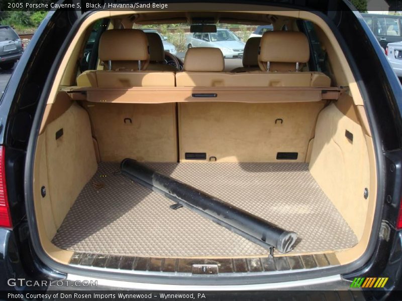 Black / Havanna/Sand Beige 2005 Porsche Cayenne S