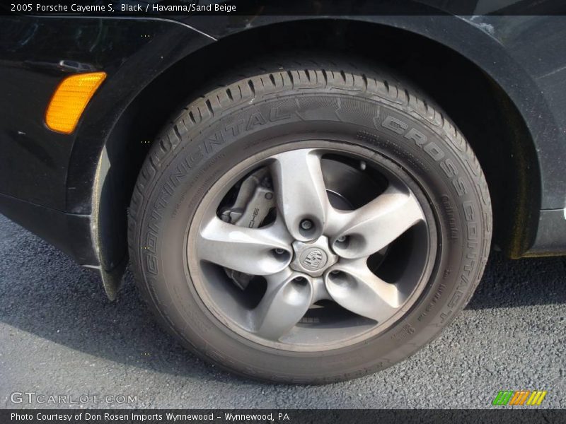 Black / Havanna/Sand Beige 2005 Porsche Cayenne S