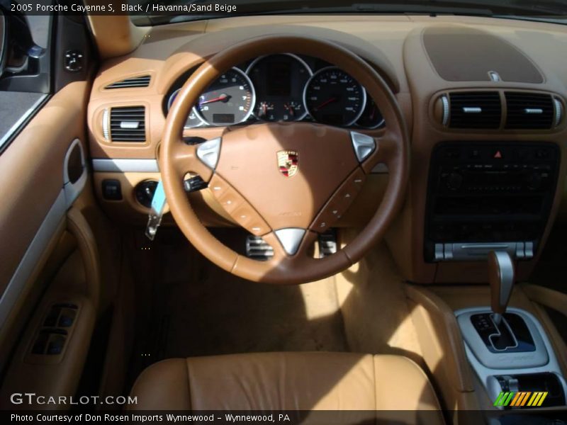 Black / Havanna/Sand Beige 2005 Porsche Cayenne S
