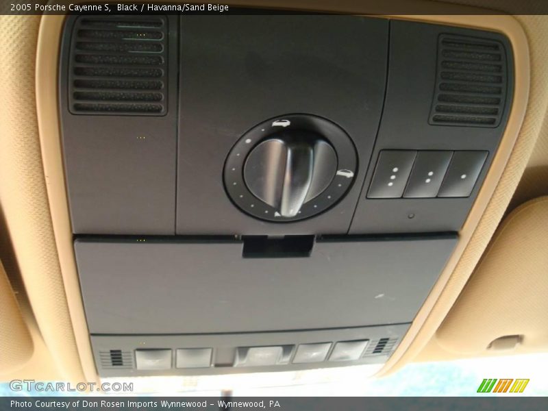 Black / Havanna/Sand Beige 2005 Porsche Cayenne S