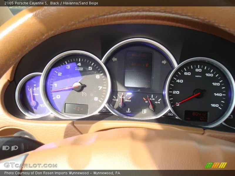 Black / Havanna/Sand Beige 2005 Porsche Cayenne S