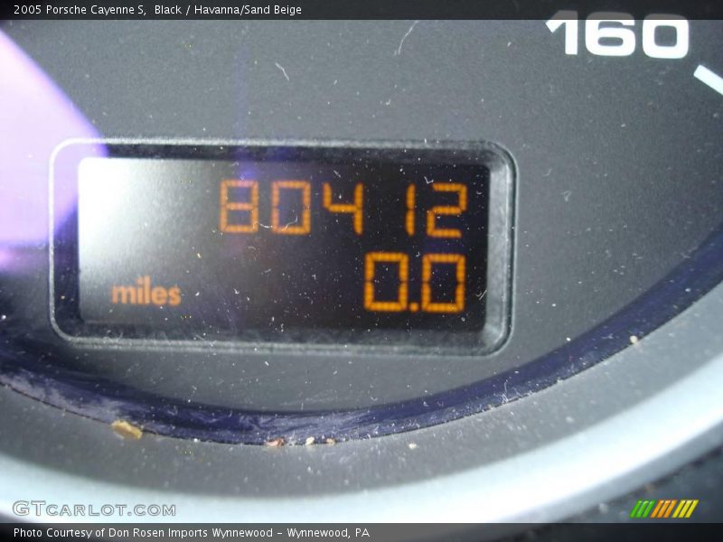 Black / Havanna/Sand Beige 2005 Porsche Cayenne S