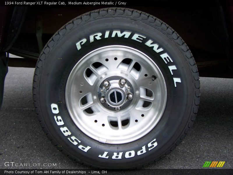Medium Aubergine Metallic / Grey 1994 Ford Ranger XLT Regular Cab