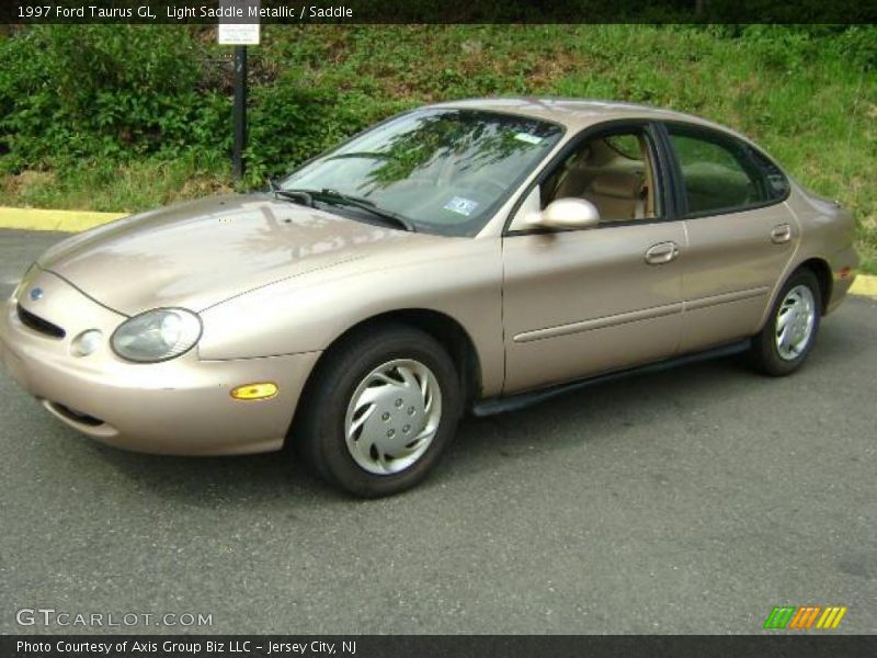 Light Saddle Metallic / Saddle 1997 Ford Taurus GL