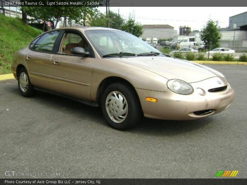 Light Saddle Metallic / Saddle 1997 Ford Taurus GL