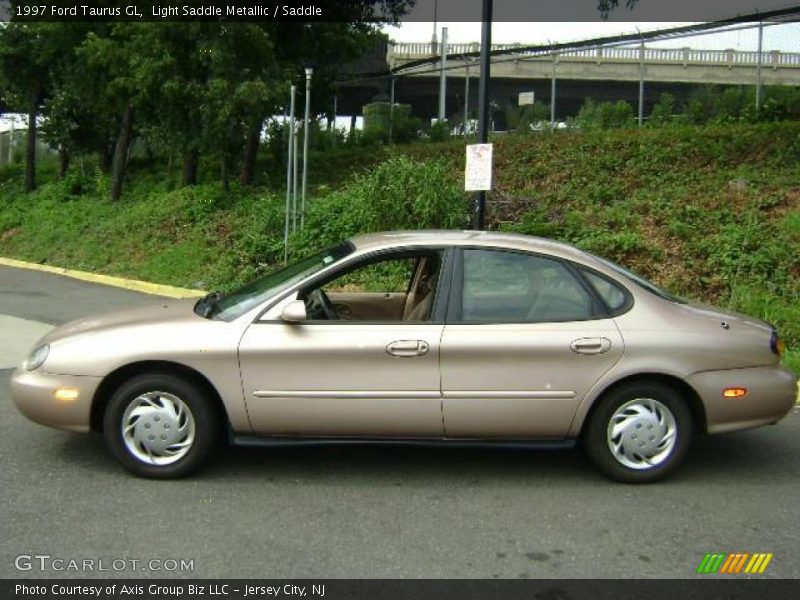 Light Saddle Metallic / Saddle 1997 Ford Taurus GL