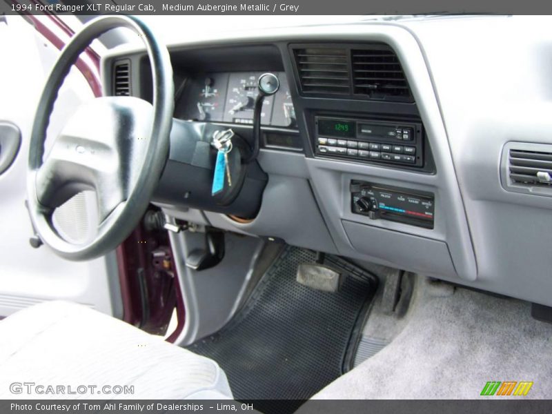 Medium Aubergine Metallic / Grey 1994 Ford Ranger XLT Regular Cab