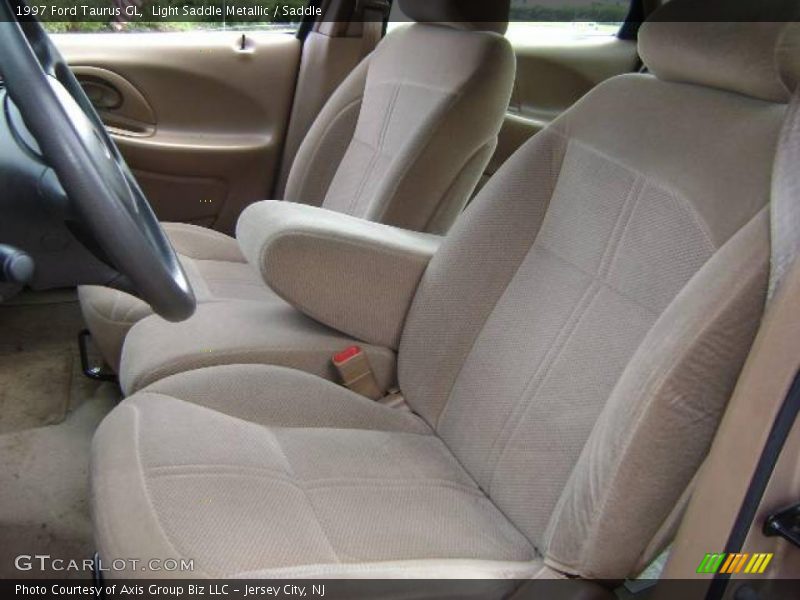 Light Saddle Metallic / Saddle 1997 Ford Taurus GL